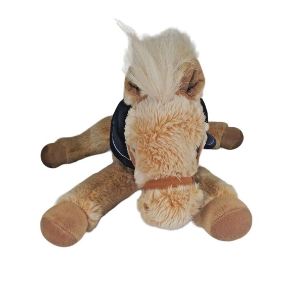 WELLS FARGO NELLIE TAN HORSE 14" Stuffed LEGENDARY PONY PLUSH ADVERTISEMENT Toy - Picture 5 of 9